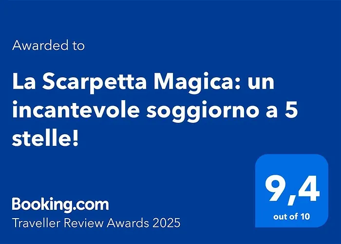 Apartment La Scarpetta Magica Un A 5 Stelle Inclusa